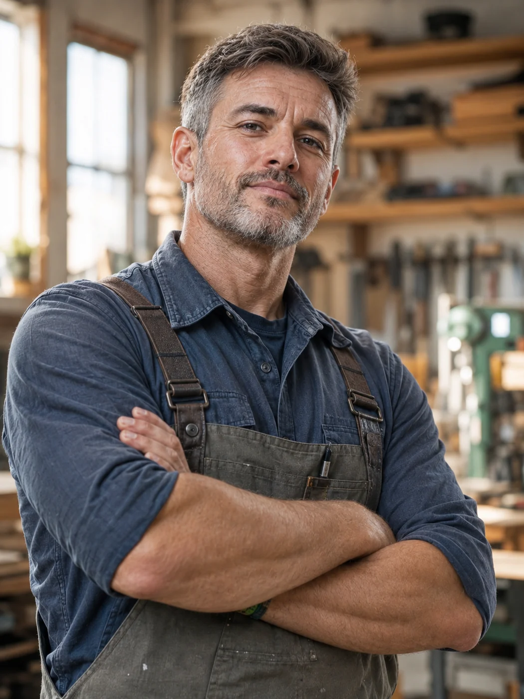 Erfahrener Arbeitnehmer im Handwerk